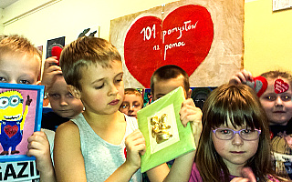 Dzieci z olsztyńskich szkół wspierają WOŚP